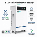 16kWh 314Ah 51.2V LiFePO4 Floor-Standing Battery - 1